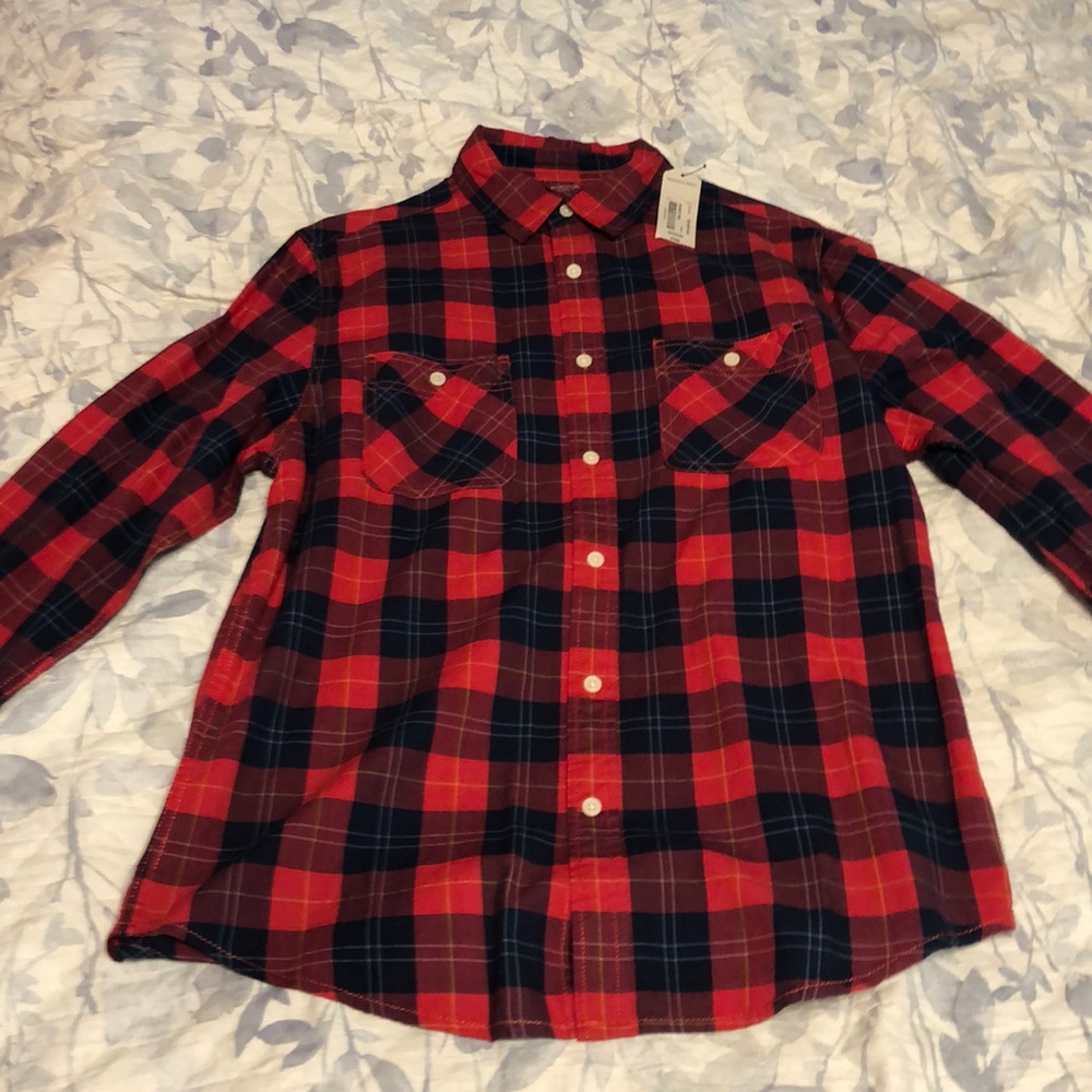 Mens Arizona button down shirt M